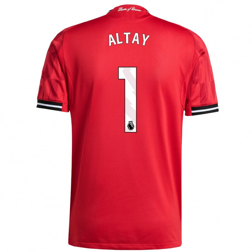 Danxen Damen Altay Bayındır #1 Rot Schwarz Weiß Heimtrikot Trikot 2025/26 T-Shirt