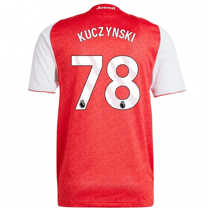 Danxen Damen Max Kuczynski #78 Rot Weiß Heimtrikot Trikot 2025/26 T-Shirt