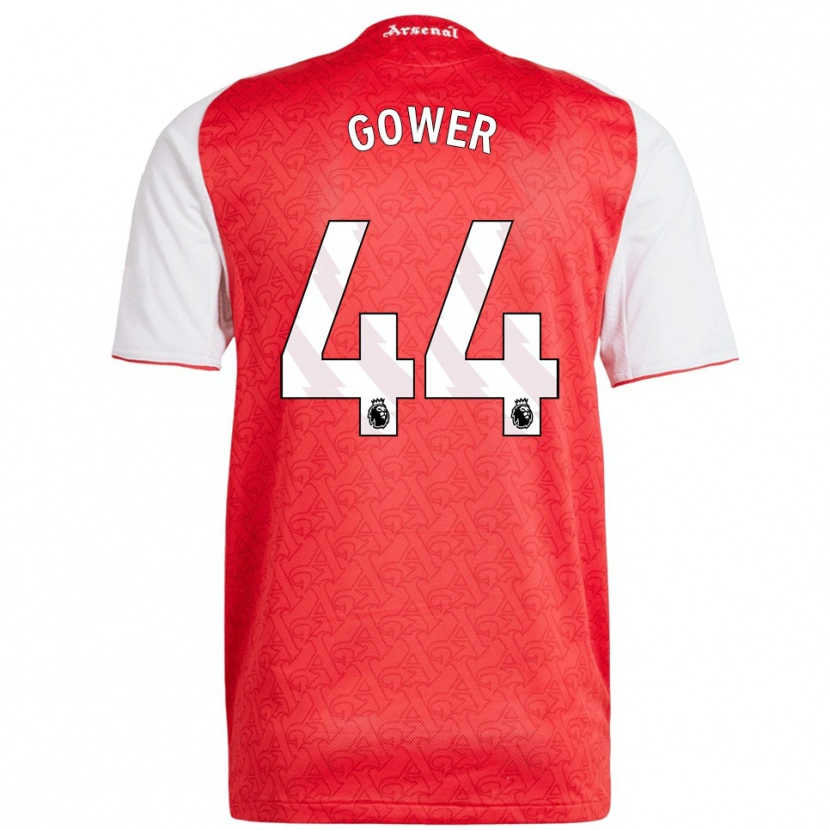 Danxen Damen Jimi Gower #44 Rot Weiß Heimtrikot Trikot 2025/26 T-Shirt