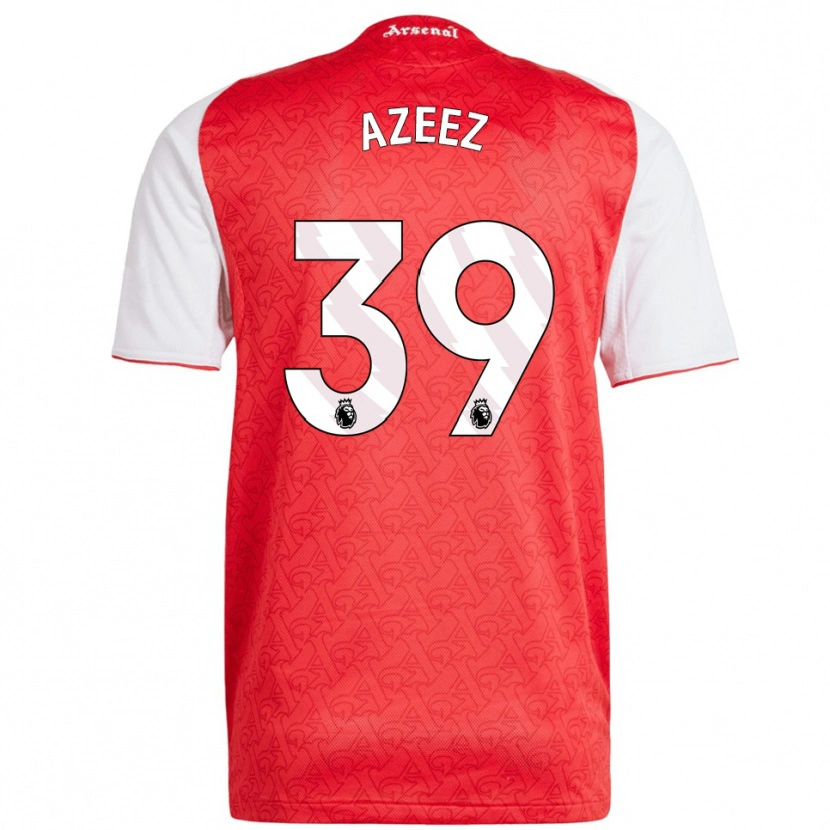 Danxen Damen Miguel Azeez #39 Rot Weiß Heimtrikot Trikot 2025/26 T-Shirt