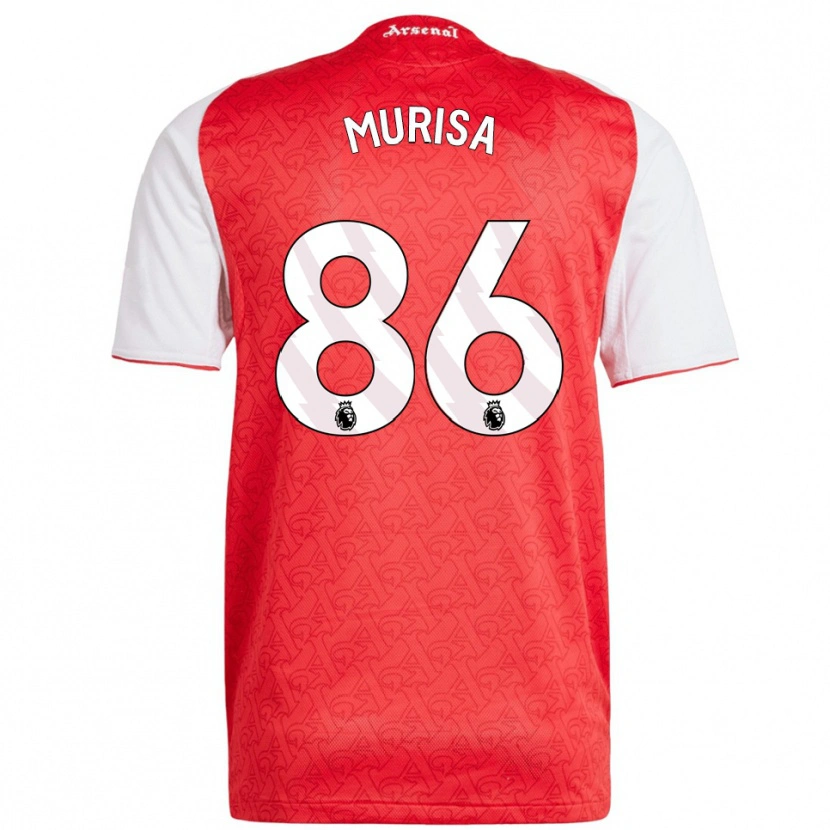 Danxen Damen Teshaun Murisa #86 Rot Weiß Heimtrikot Trikot 2025/26 T-Shirt