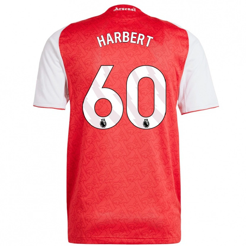 Danxen Damen Laila Harbert #60 Rot Weiß Heimtrikot Trikot 2025/26 T-Shirt