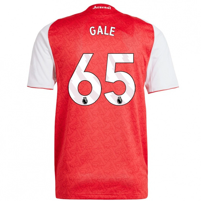Danxen Damen Jessie Gale #65 Rot Weiß Heimtrikot Trikot 2025/26 T-Shirt