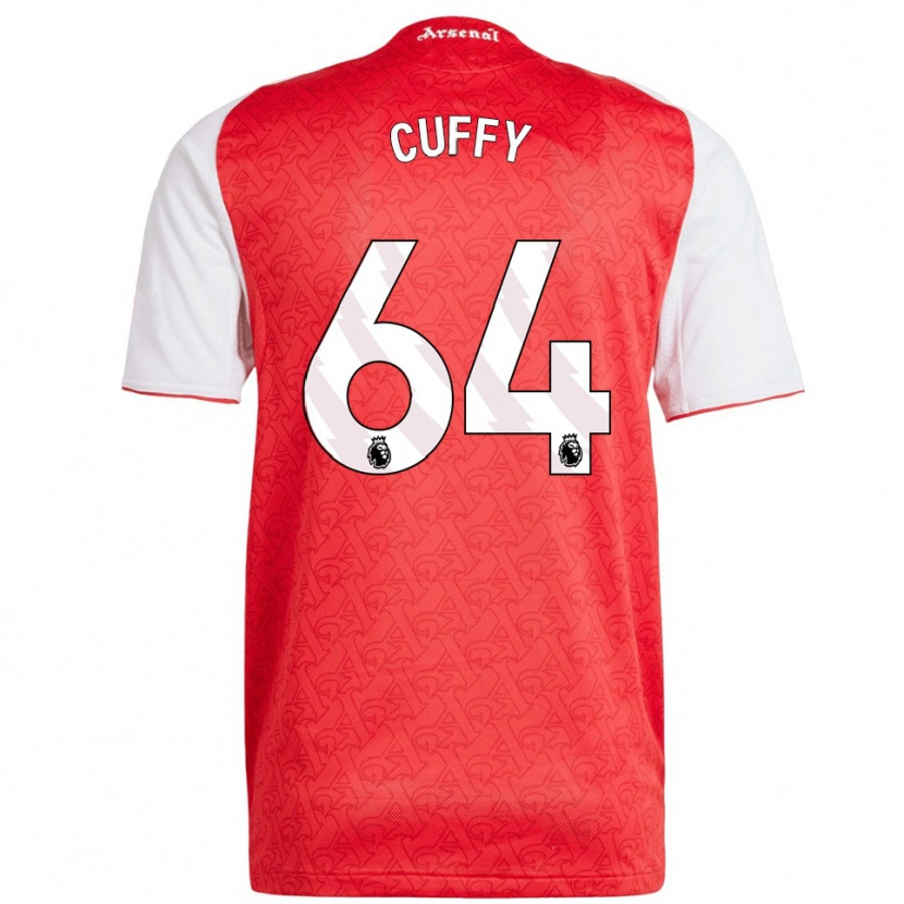 Danxen Damen Brooke Norton Cuffy #64 Rot Weiß Heimtrikot Trikot 2025/26 T-Shirt