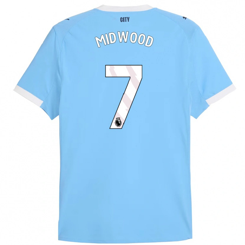 Danxen Damen Kylan Midwood #7 Himmelblau Weiß Heimtrikot Trikot 2025/26 T-Shirt