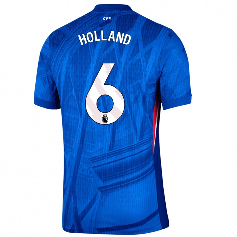 Danxen Damen Charlie Holland #6 Blau Weiß Heimtrikot Trikot 2025/26 T-Shirt