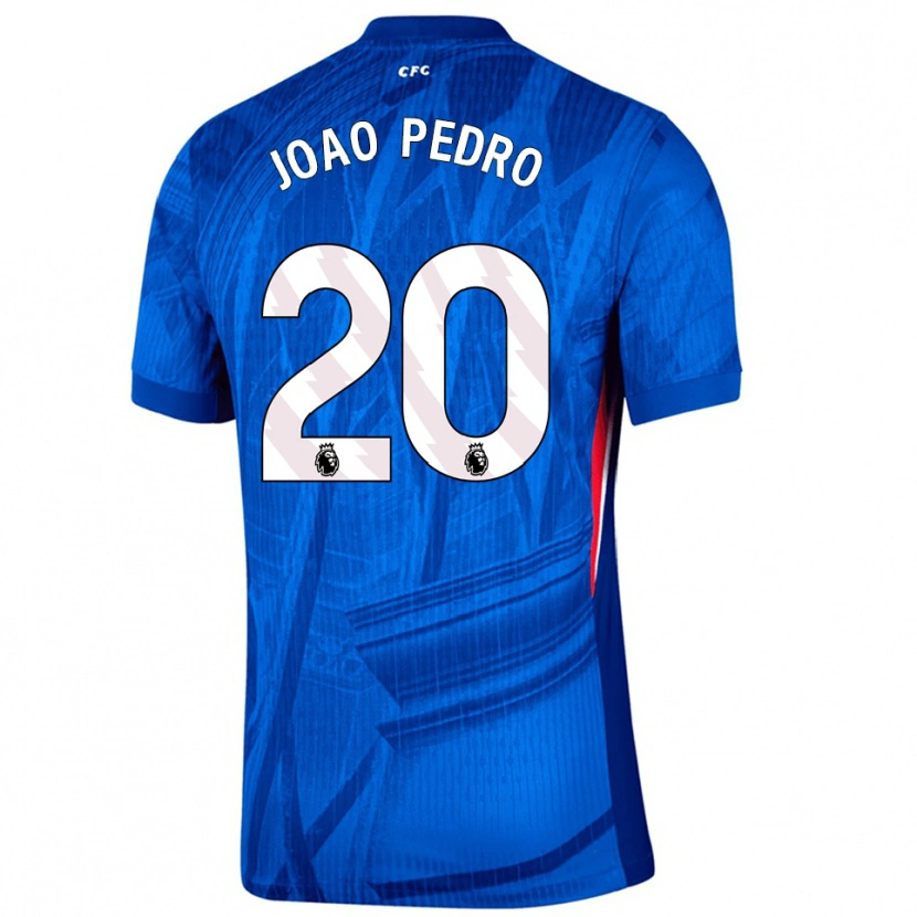 Danxen Damen João Pedro #20 Blau Weiß Heimtrikot Trikot 2025/26 T-Shirt
