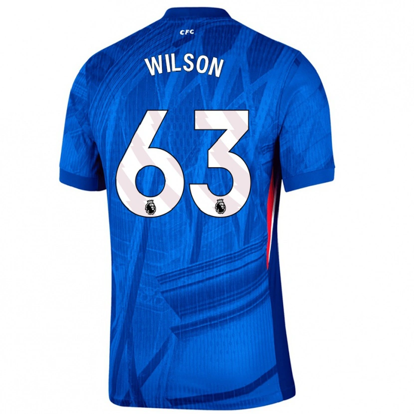 Danxen Damen Kaiden Wilson #63 Blau Weiß Heimtrikot Trikot 2025/26 T-Shirt