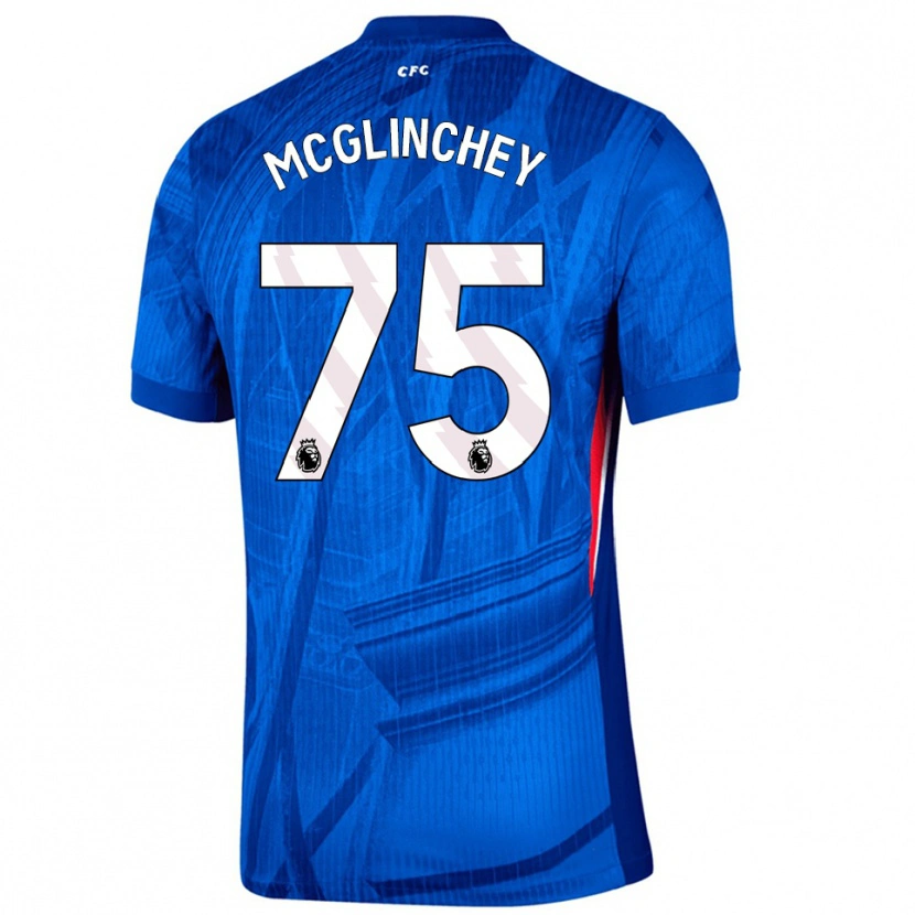 Danxen Damen Harry Mcglinchey #75 Blau Weiß Heimtrikot Trikot 2025/26 T-Shirt