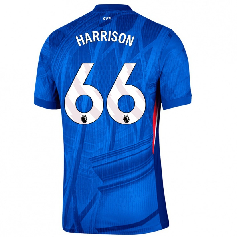 Danxen Damen Ollie Harrison #66 Blau Weiß Heimtrikot Trikot 2025/26 T-Shirt