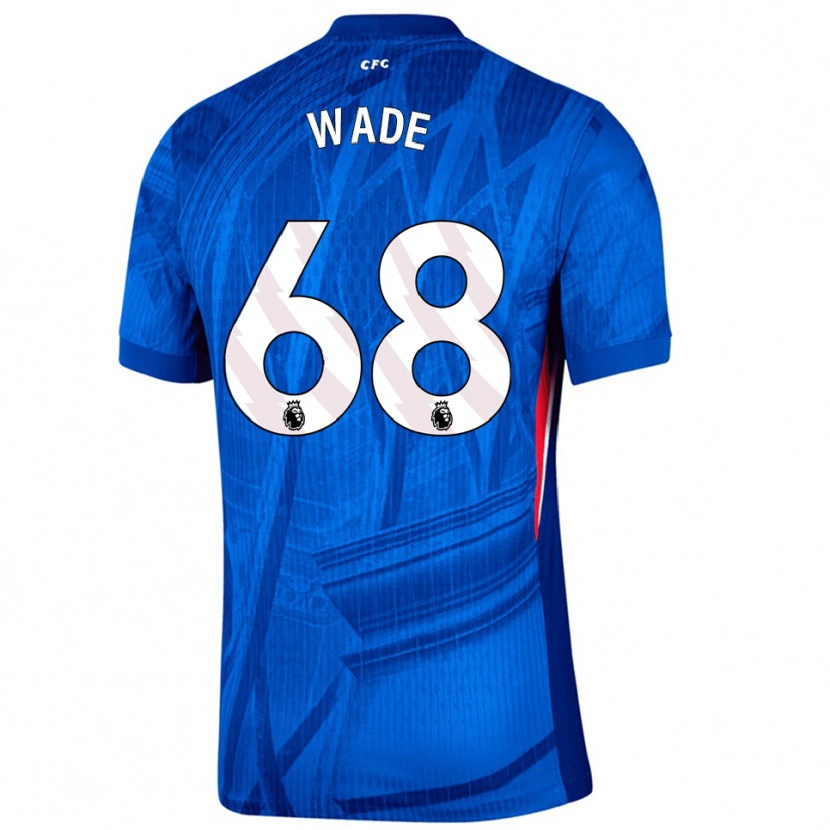 Danxen Damen Shaun Wade #68 Blau Weiß Heimtrikot Trikot 2025/26 T-Shirt