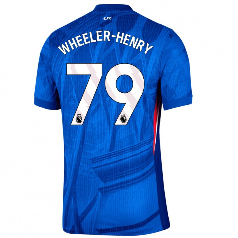 Danxen Damen Joseph Wheeler-Henry #79 Blau Weiß Heimtrikot Trikot 2025/26 T-Shirt