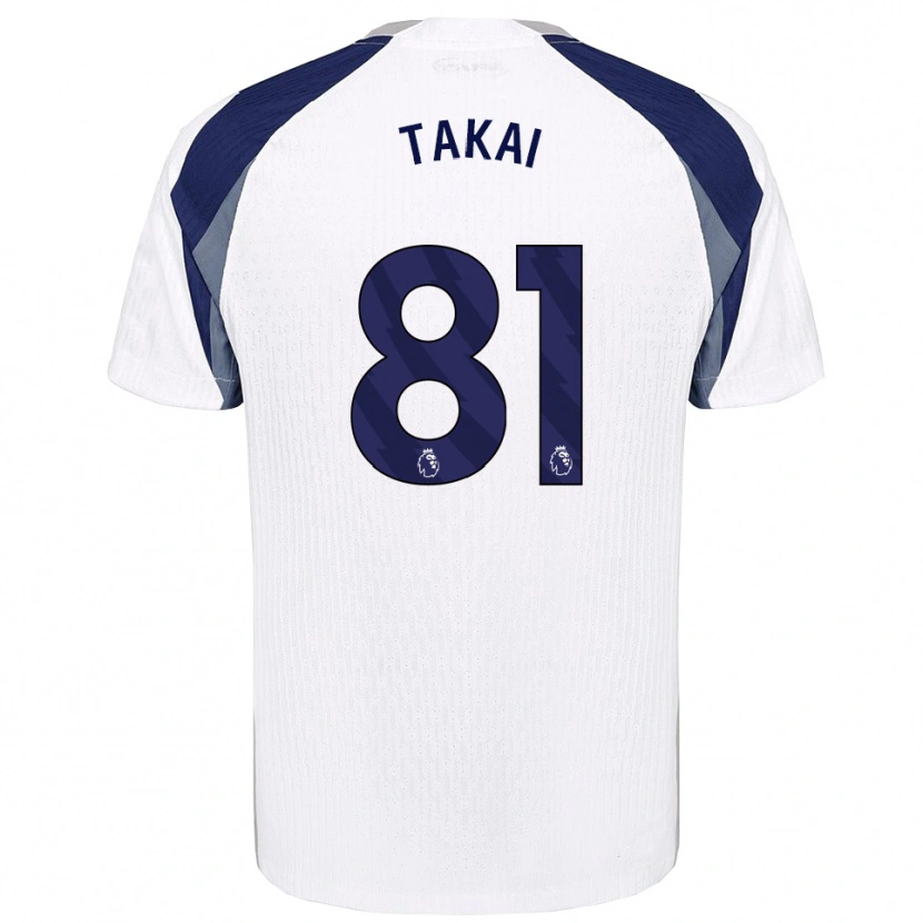 Danxen Damen Kota Takai #81 Weiß Marineblau Heimtrikot Trikot 2025/26 T-Shirt