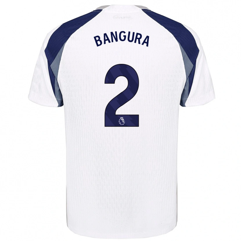 Danxen Damen Samal Bangura #2 Weiß Marineblau Heimtrikot Trikot 2025/26 T-Shirt