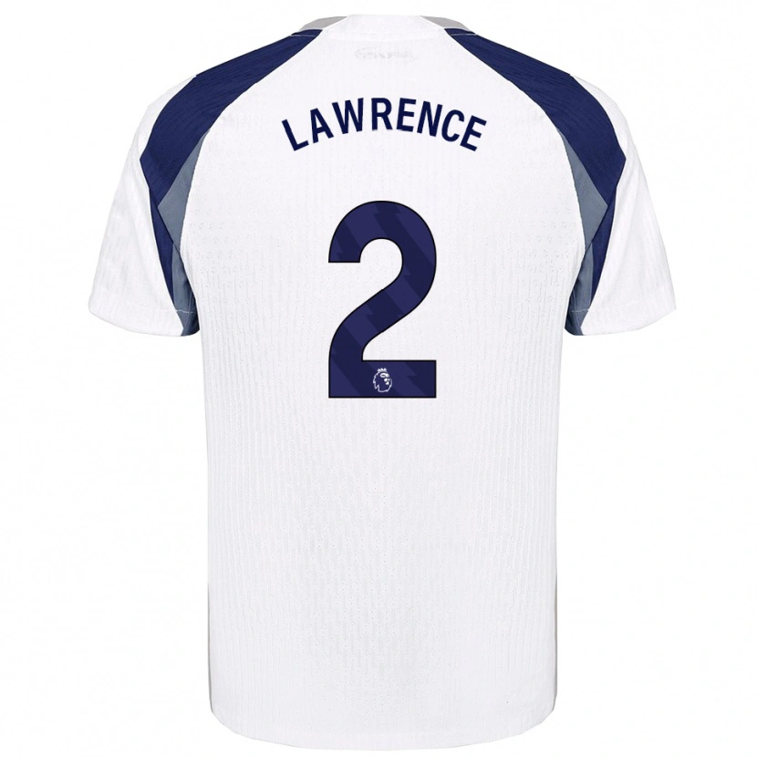 Danxen Damen Donte Lawrence #2 Weiß Marineblau Heimtrikot Trikot 2025/26 T-Shirt