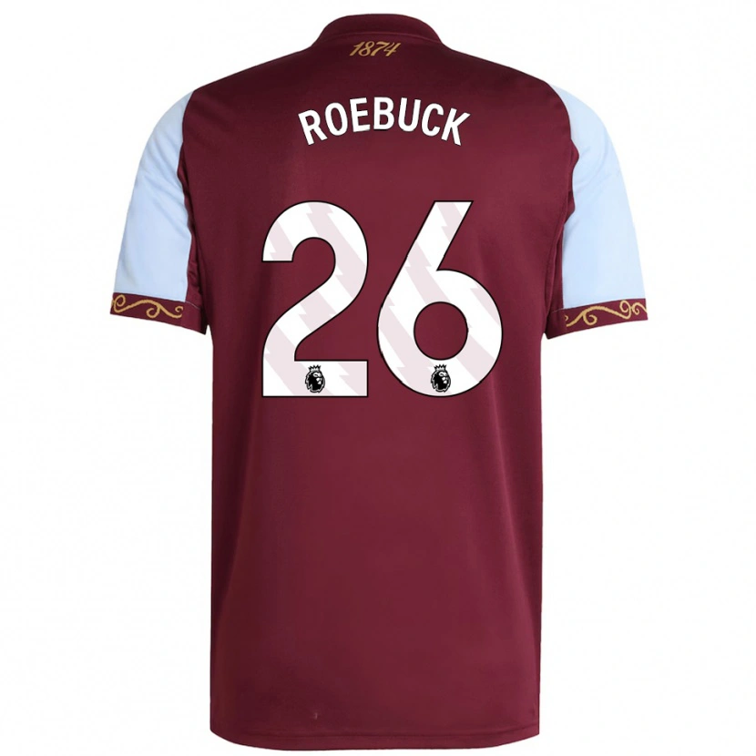 Danxen Damen Ellie Roebuck #26 Burgunderrot Himmelblau Heimtrikot Trikot 2025/26 T-Shirt