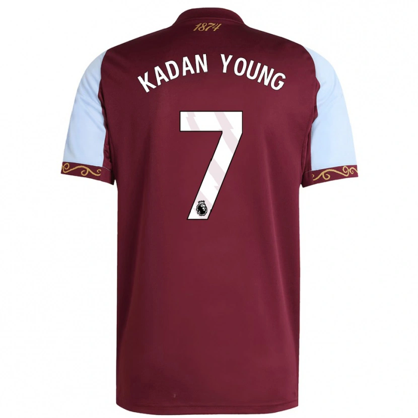 Danxen Damen Kadan Young #7 Burgunderrot Himmelblau Heimtrikot Trikot 2025/26 T-Shirt