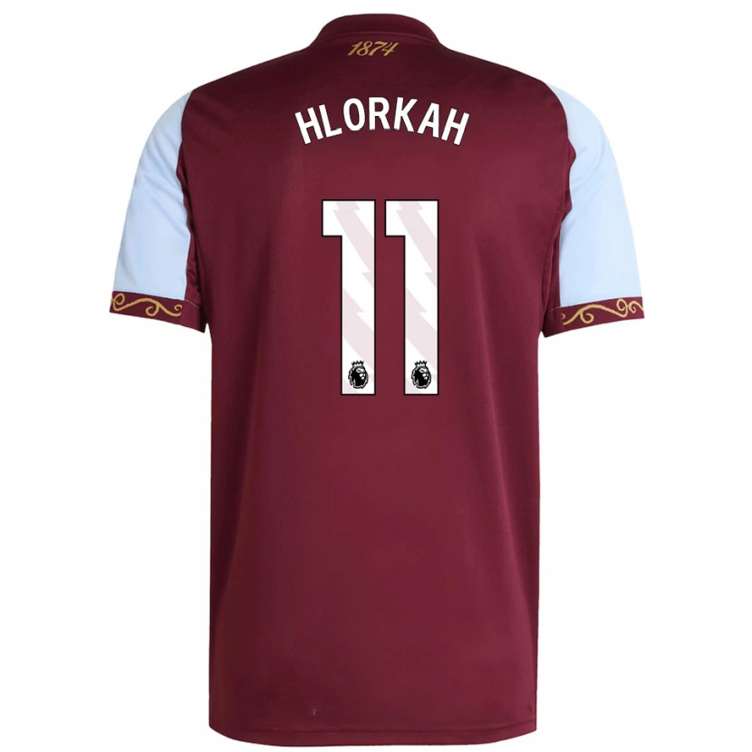 Danxen Damen Chantelle Boye-Hlorkah #11 Burgunderrot Himmelblau Heimtrikot Trikot 2025/26 T-Shirt