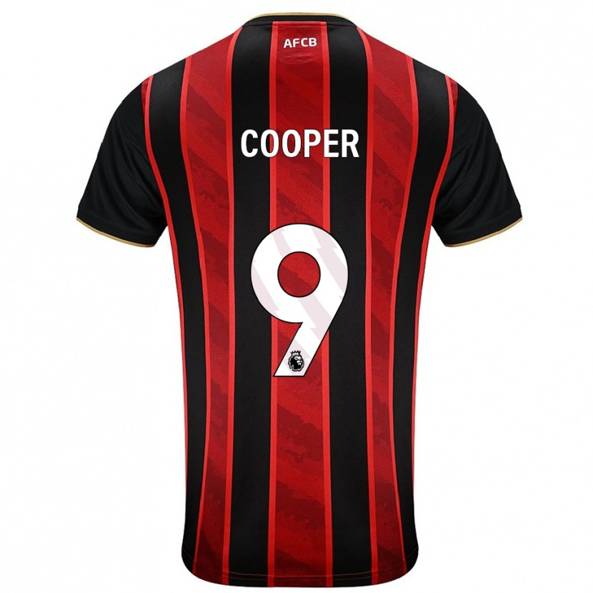 Danxen Damen Lucy Cooper #9 Rot Schwarz Heimtrikot Trikot 2025/26 T-Shirt