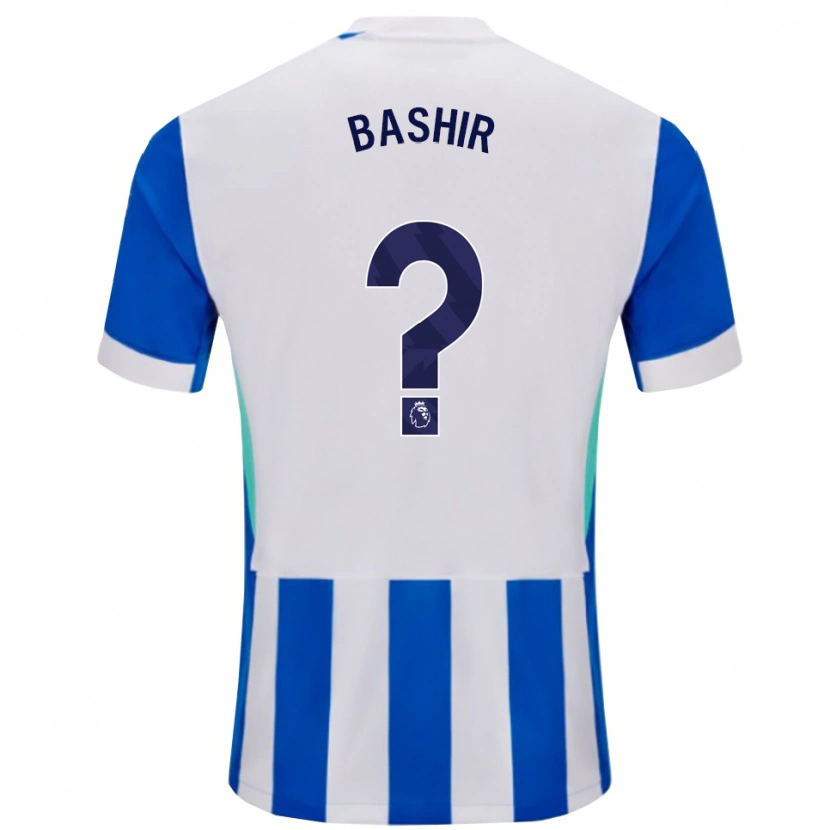 Danxen Damen Sahil Bashir #0 Blau Weiß Heimtrikot Trikot 2025/26 T-Shirt