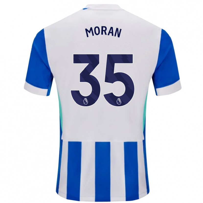 Danxen Damen Andrew Moran #35 Blau Weiß Heimtrikot Trikot 2025/26 T-Shirt