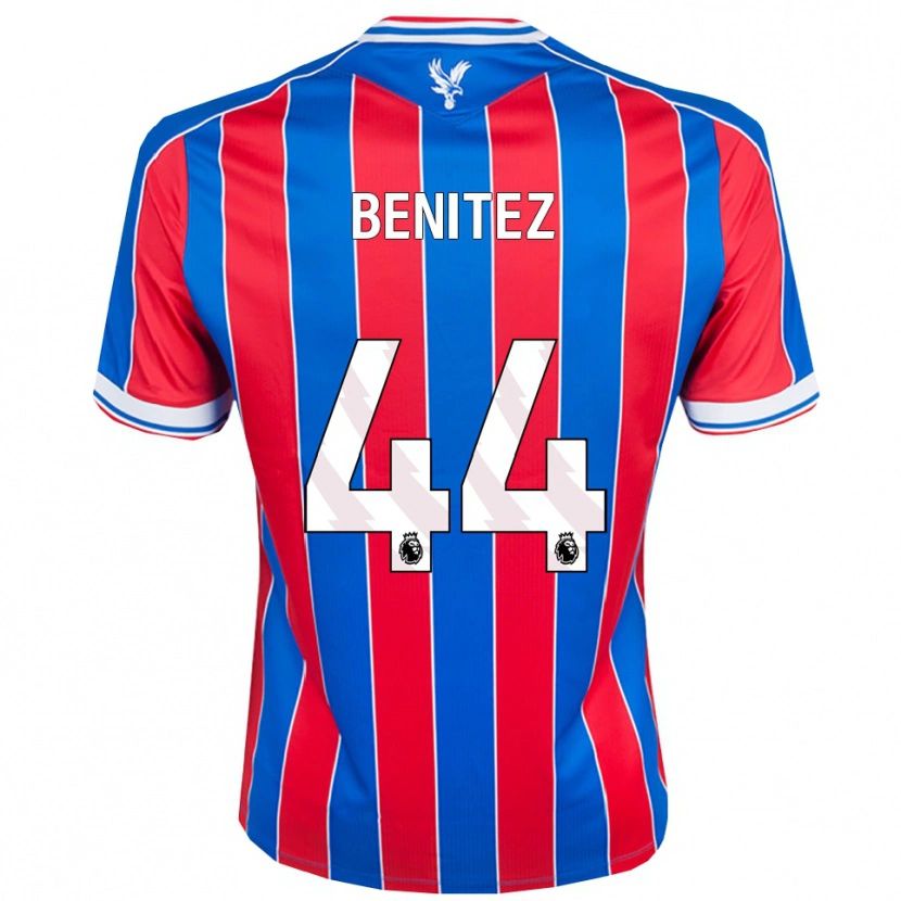 Danxen Damen Walter Benítez #44 Blau Rot Weiß Heimtrikot Trikot 2025/26 T-Shirt