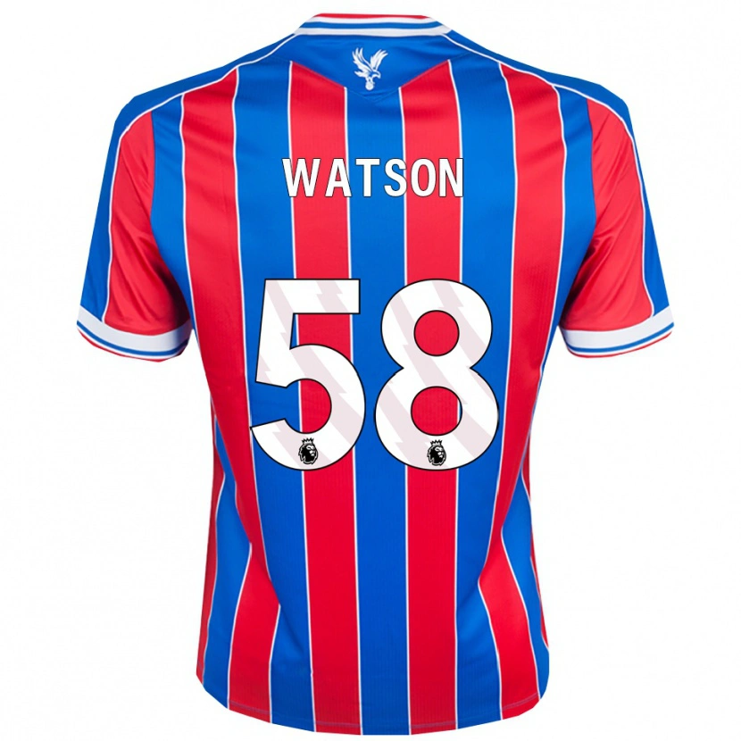 Danxen Damen Noah Watson #58 Blau Rot Weiß Heimtrikot Trikot 2025/26 T-Shirt