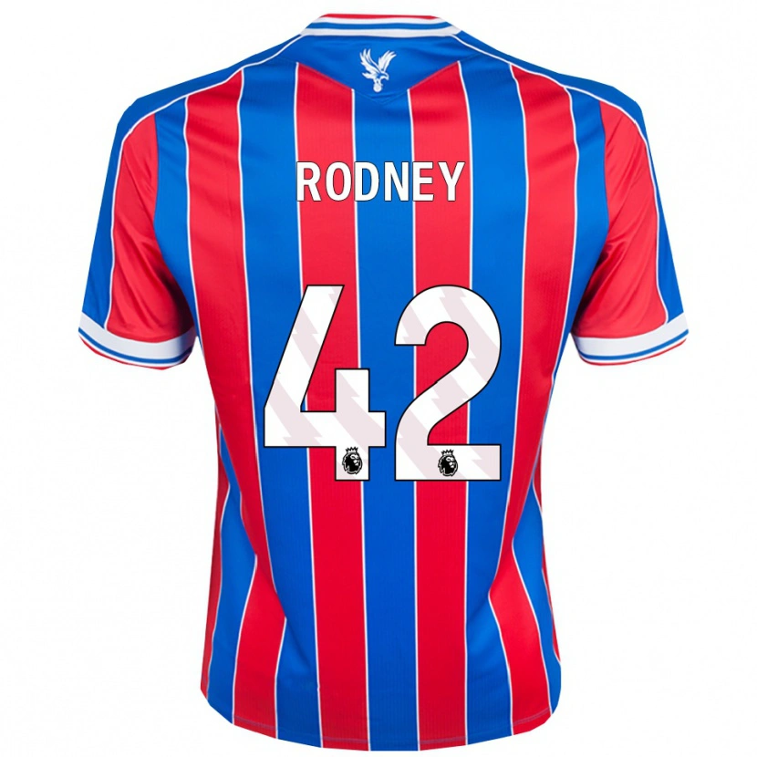 Danxen Damen Kaden Rodney #42 Blau Rot Weiß Heimtrikot Trikot 2025/26 T-Shirt