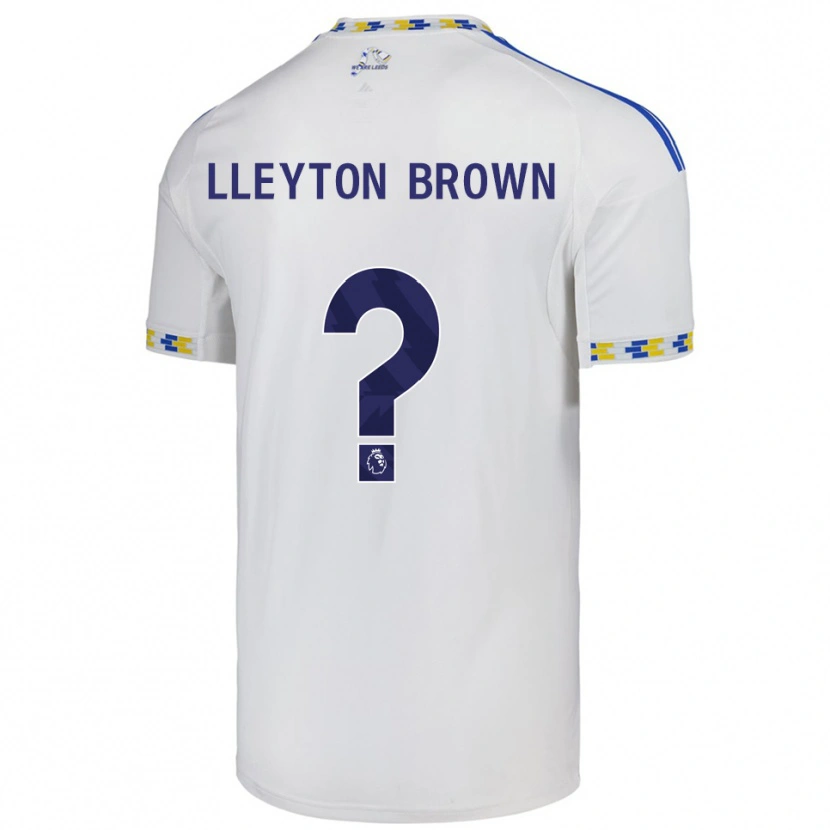 Danxen Damen Lleyton Brown #0 Weiß Blau Heimtrikot Trikot 2025/26 T-Shirt
