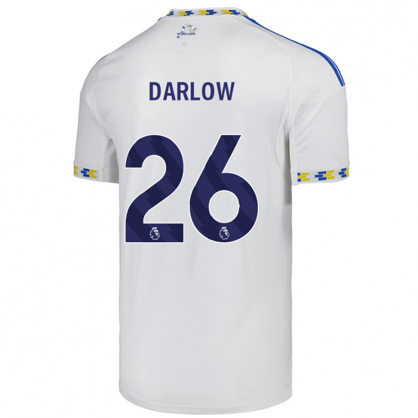 Danxen Damen Karl Darlow #26 Weiß Blau Heimtrikot Trikot 2025/26 T-Shirt