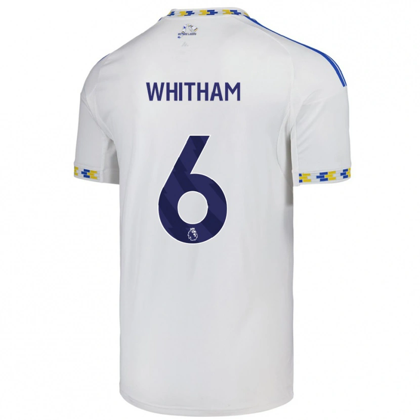 Danxen Damen Danielle Whitham #6 Weiß Blau Heimtrikot Trikot 2025/26 T-Shirt