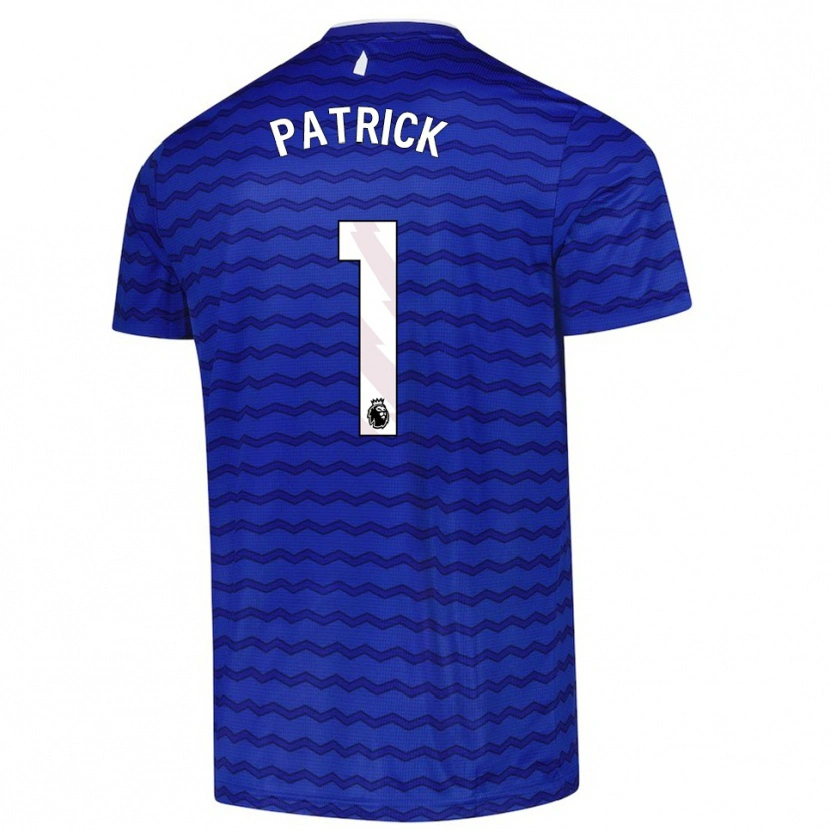 Danxen Damen Seve Patrick #1 Blau Marineblau Heimtrikot Trikot 2025/26 T-Shirt