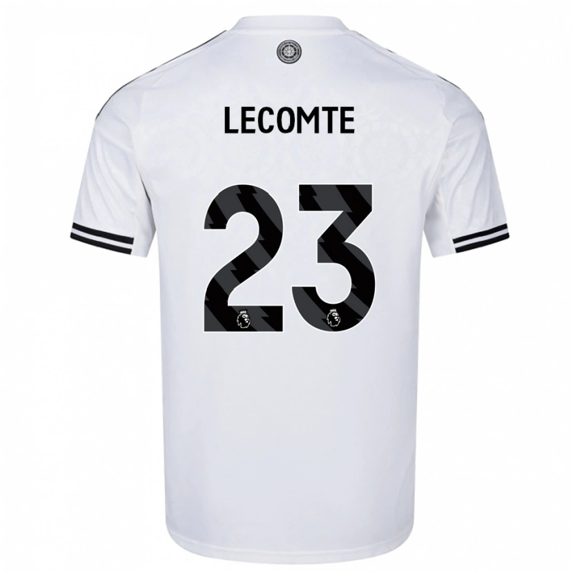 Danxen Damen Benjamin Lecomte #23 Weiß Schwarz Heimtrikot Trikot 2025/26 T-Shirt