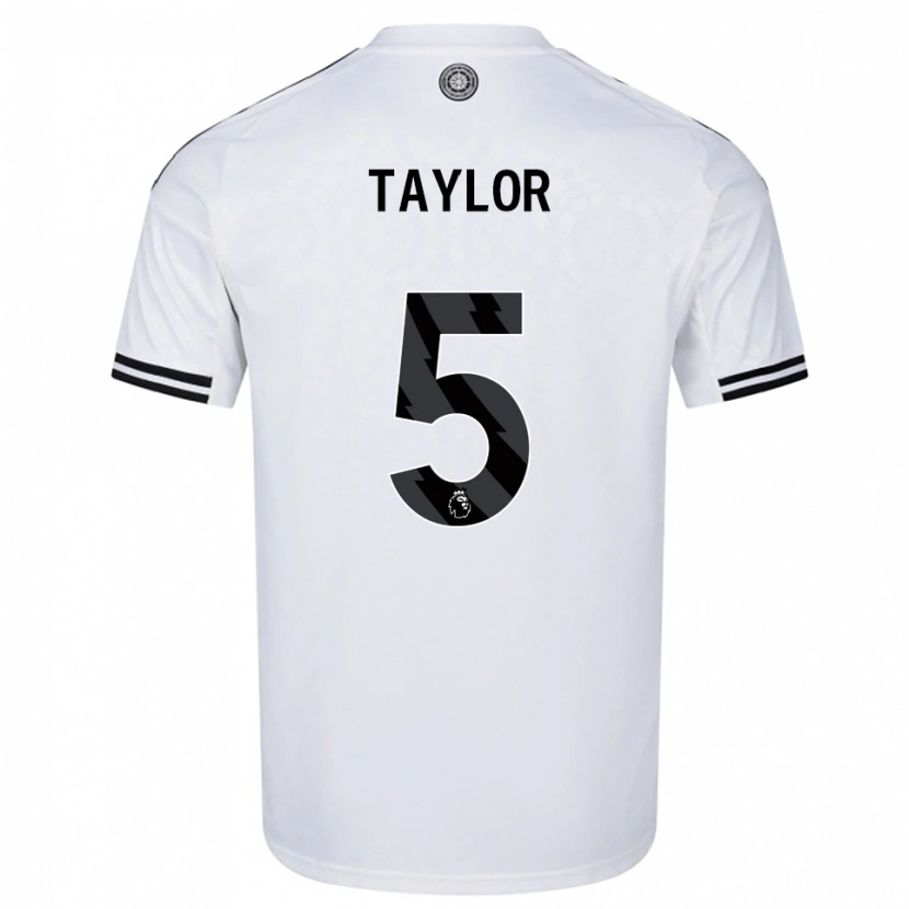 Danxen Damen Archie Taylor #5 Weiß Schwarz Heimtrikot Trikot 2025/26 T-Shirt