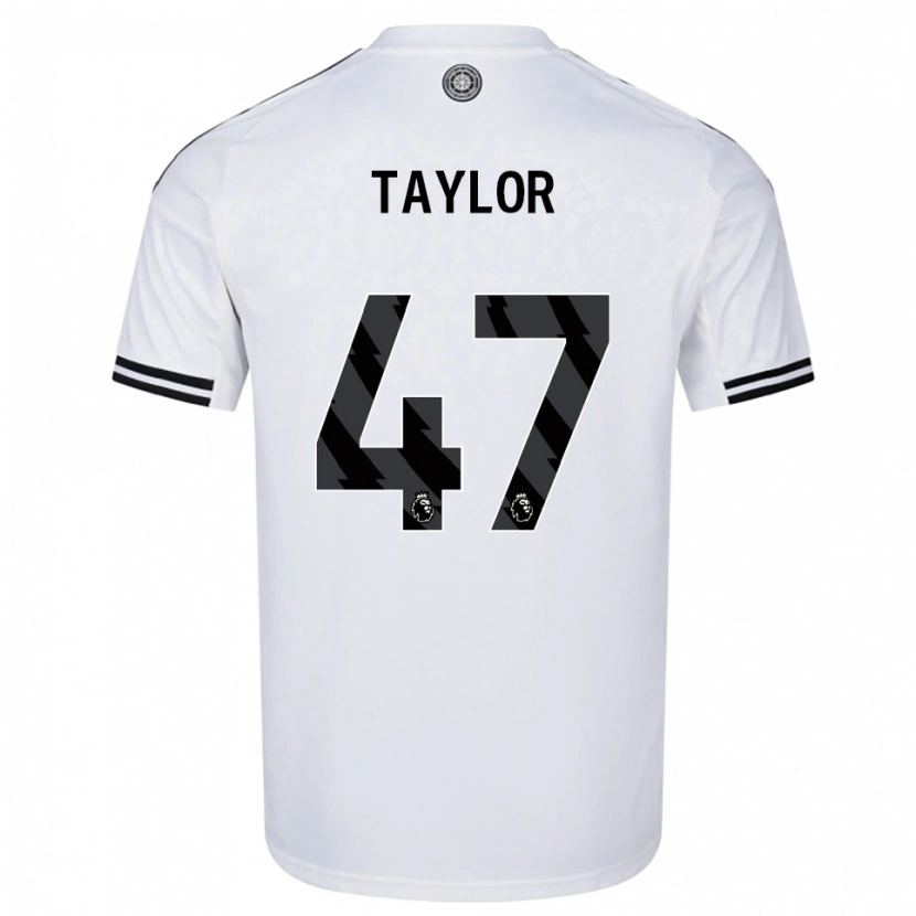 Danxen Damen Bo Taylor #47 Weiß Schwarz Heimtrikot Trikot 2025/26 T-Shirt