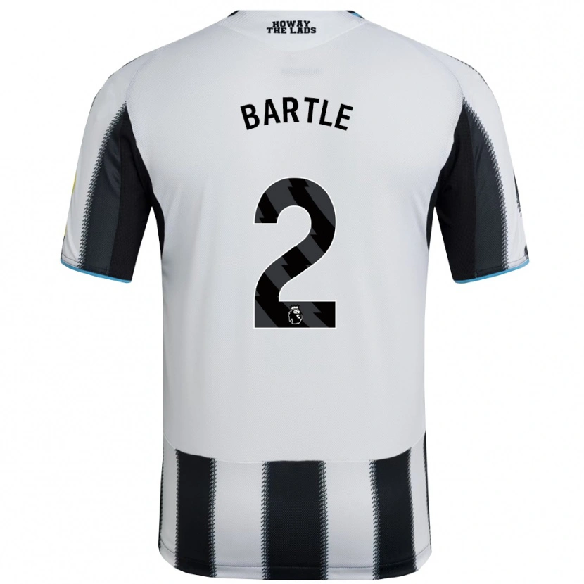 Danxen Damen Jodie Bartle #2 Schwarz Weiß Heimtrikot Trikot 2025/26 T-Shirt