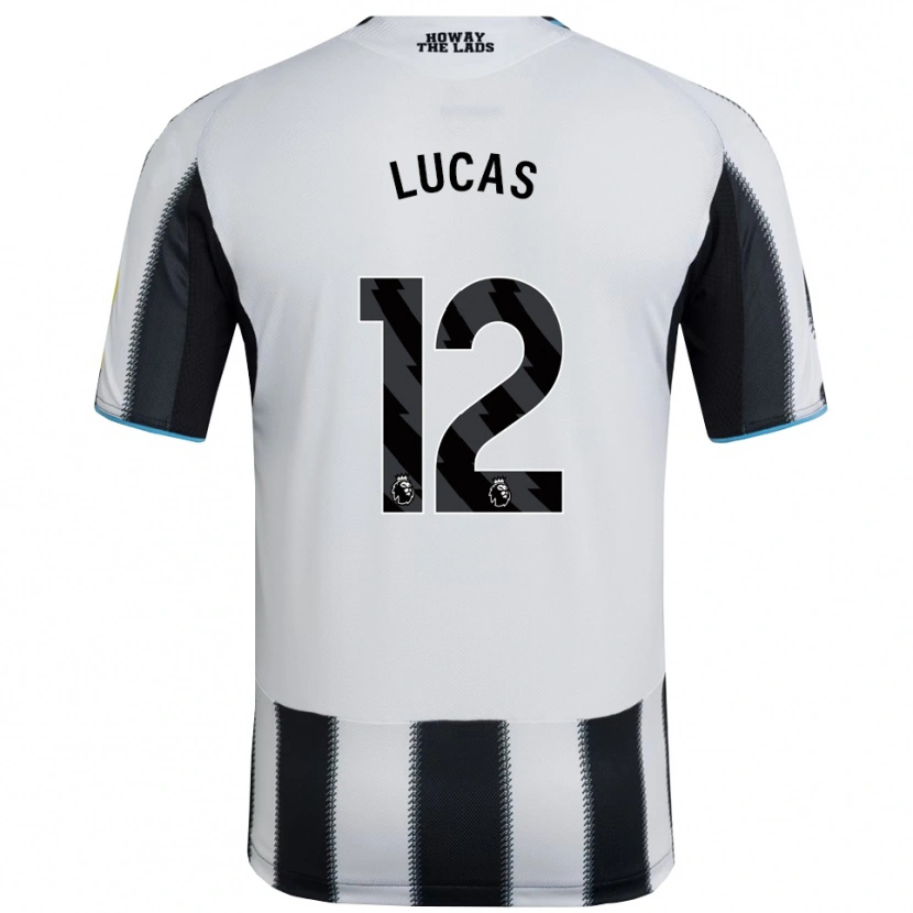 Danxen Damen Kayden Lucas #12 Schwarz Weiß Heimtrikot Trikot 2025/26 T-Shirt