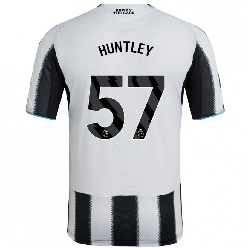 Danxen Damen James Huntley #57 Schwarz Weiß Heimtrikot Trikot 2025/26 T-Shirt