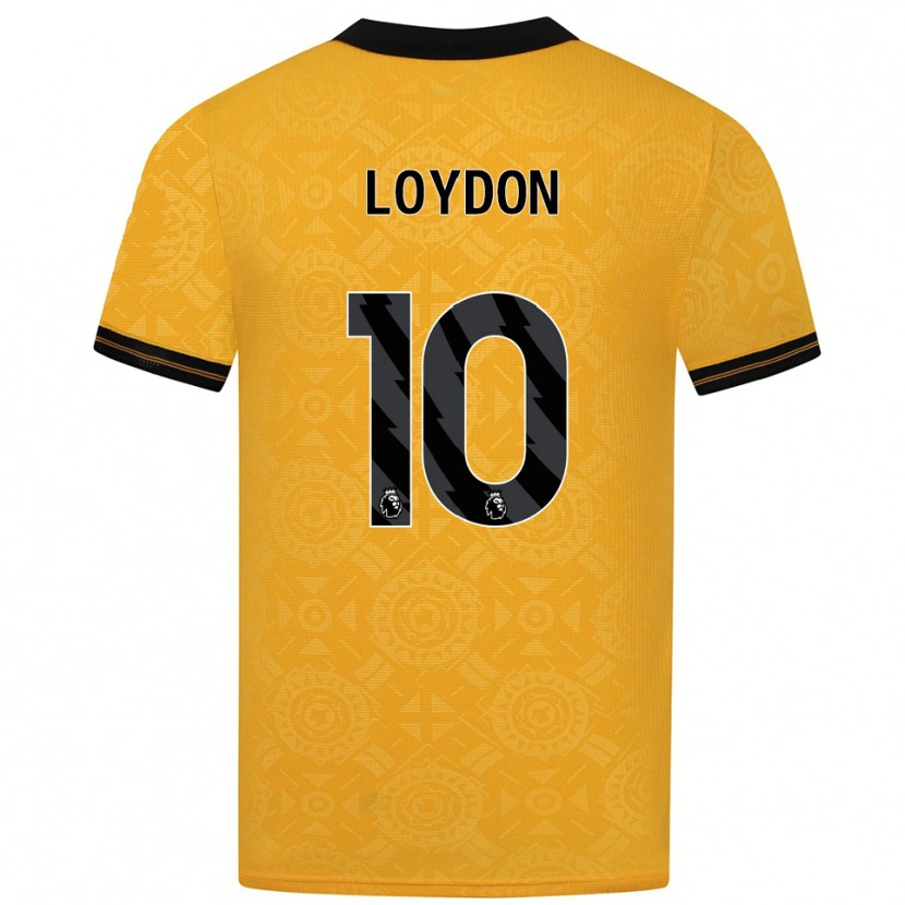 Danxen Damen Abi Loydon #10 Gelb Schwarz Heimtrikot Trikot 2025/26 T-Shirt