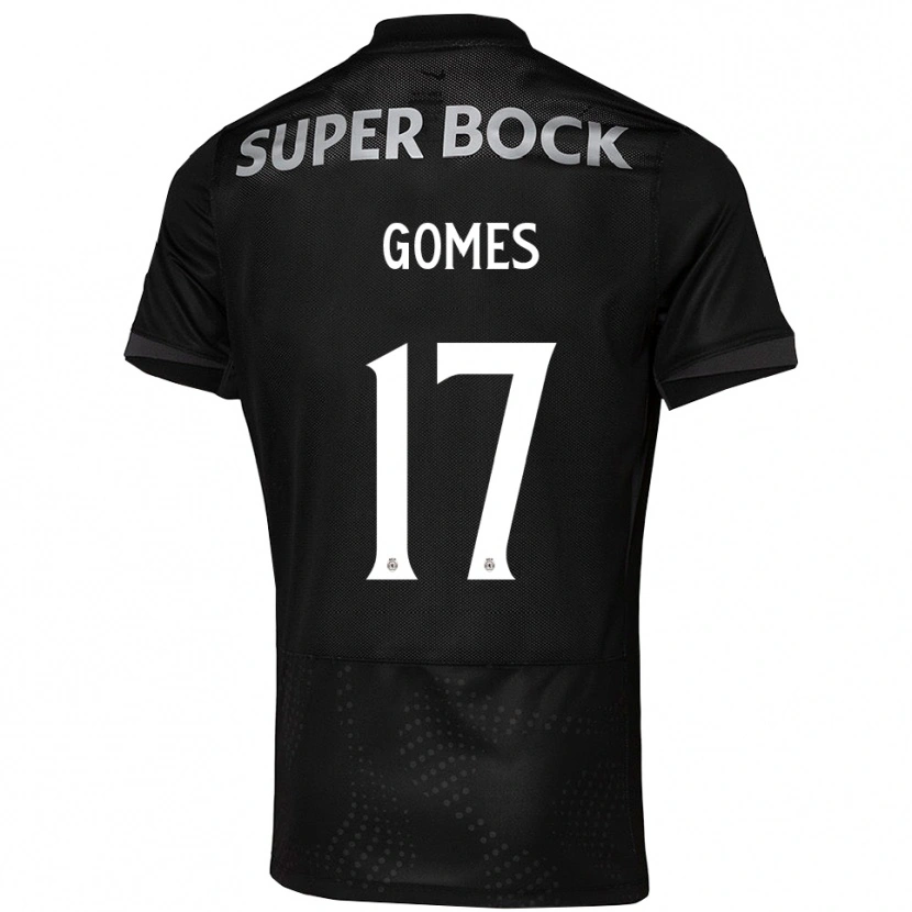 Danxen Damen Frederico Gomes #17 Schwarz Weiß Auswärtstrikot Trikot 2025/26 T-Shirt