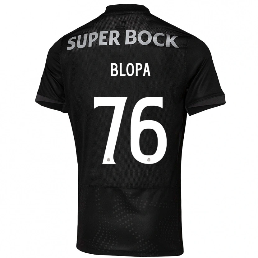 Danxen Damen Salvador Blopa #76 Schwarz Weiß Auswärtstrikot Trikot 2025/26 T-Shirt