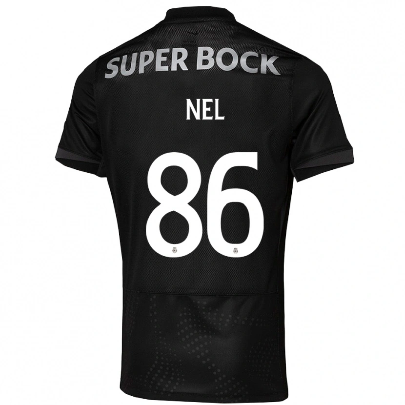 Danxen Damen Rafael Nel #86 Schwarz Weiß Auswärtstrikot Trikot 2025/26 T-Shirt