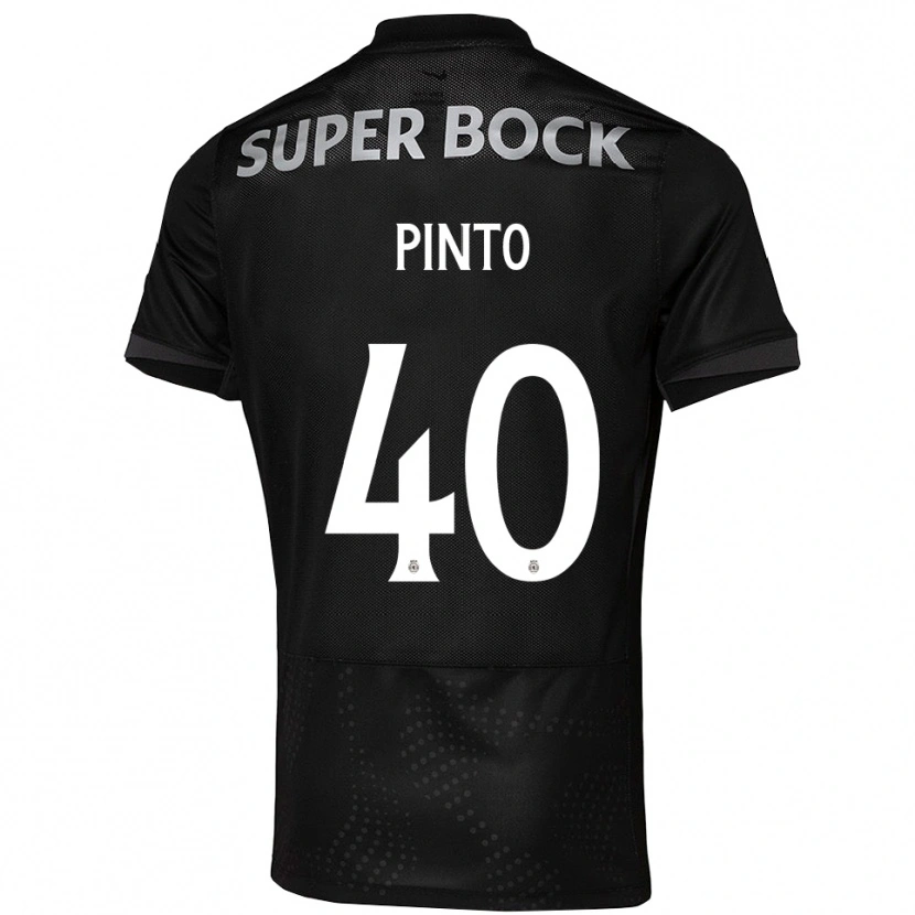 Danxen Damen Rita Pinto De Almeida #40 Schwarz Weiß Auswärtstrikot Trikot 2025/26 T-Shirt