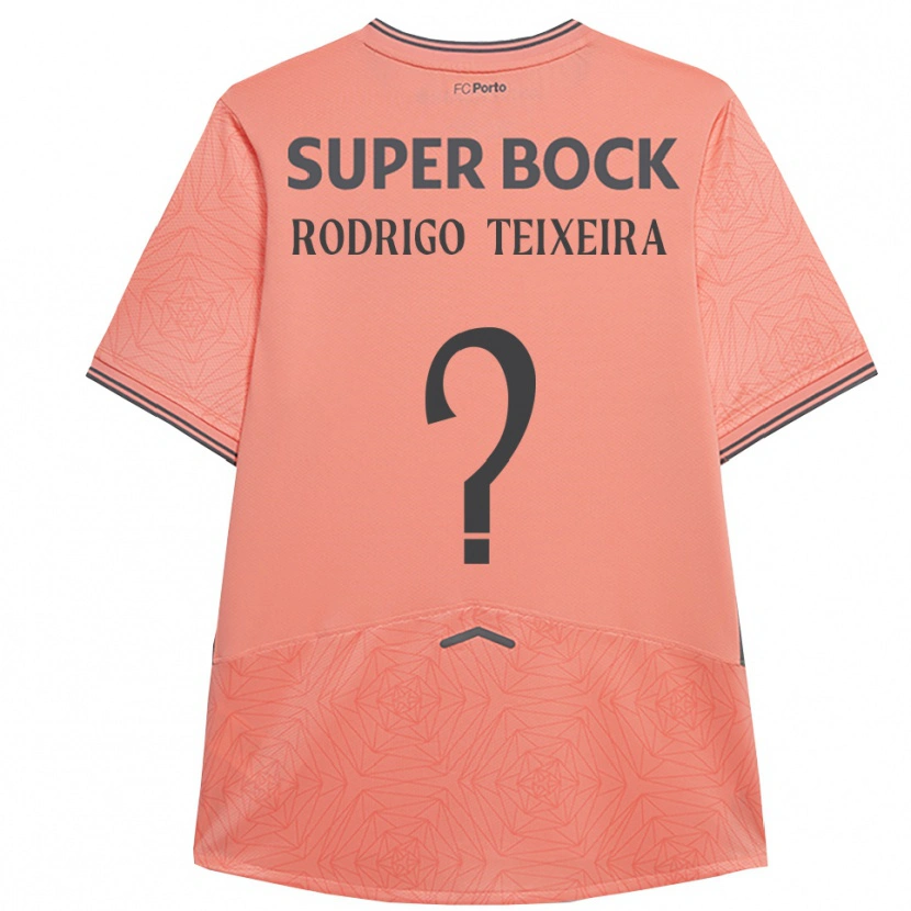 Danxen Damen Rodrigo Teixeira #0 Rosa Marineblau Auswärtstrikot Trikot 2025/26 T-Shirt