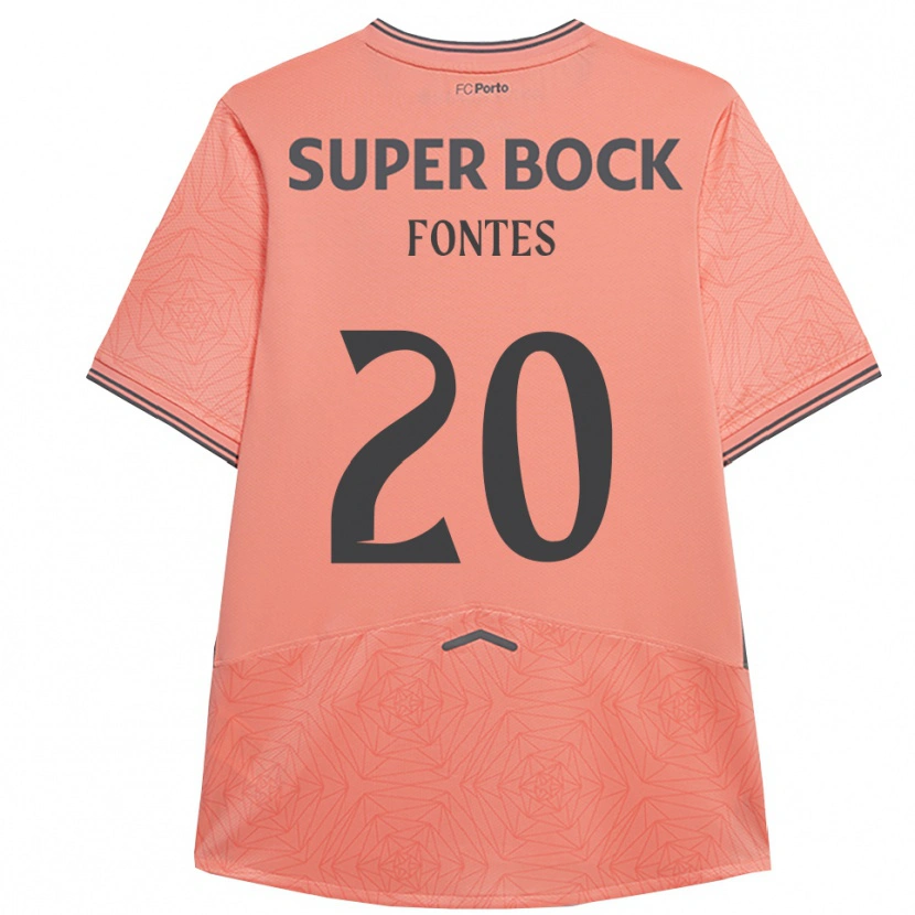 Danxen Damen Goncalo Fontes #20 Rosa Marineblau Auswärtstrikot Trikot 2025/26 T-Shirt