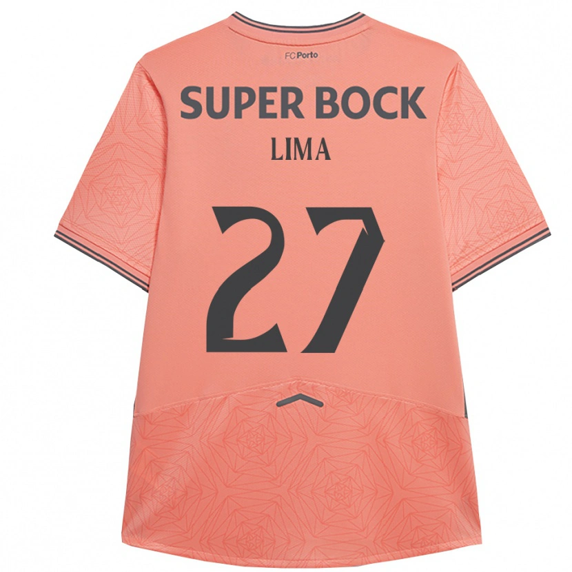 Danxen Damen Cláudia Lima #27 Rosa Marineblau Auswärtstrikot Trikot 2025/26 T-Shirt