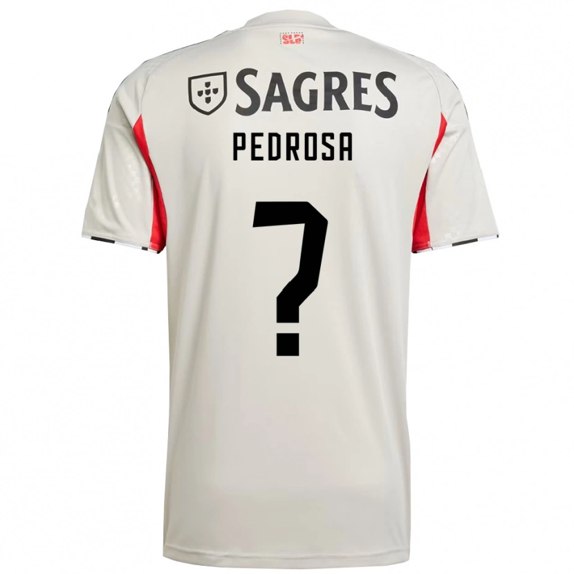 Danxen Damen Tomás Pedrosa #0 Creme Weiß Rot Auswärtstrikot Trikot 2025/26 T-Shirt