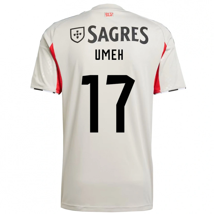 Danxen Damen Jaden Umeh #17 Creme Weiß Rot Auswärtstrikot Trikot 2025/26 T-Shirt