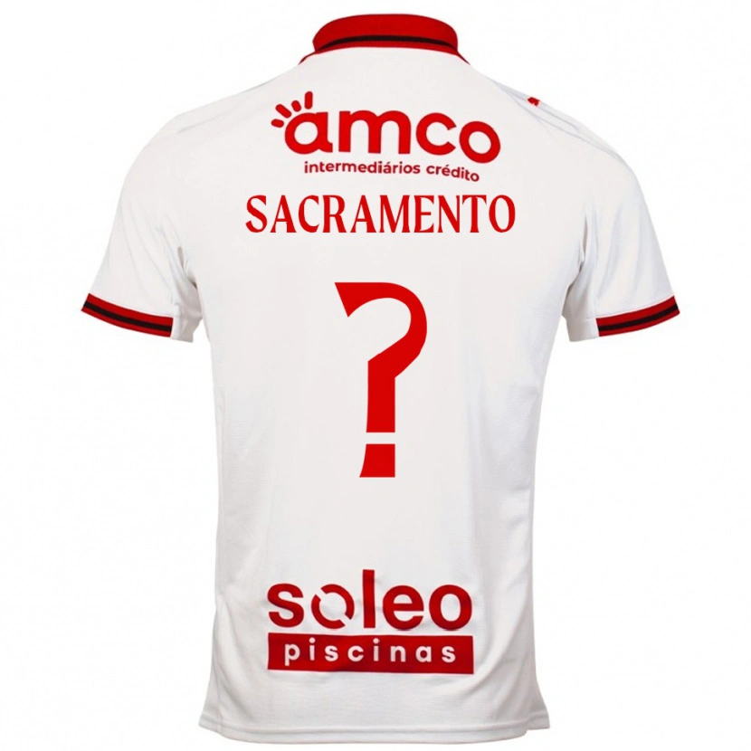 Danxen Damen Medgilson Sacramento #0 Weiß Rot Auswärtstrikot Trikot 2025/26 T-Shirt
