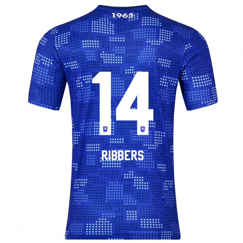 Danxen Damen Jort Ribbers #14 Blau Himmelblau Auswärtstrikot Trikot 2025/26 T-Shirt